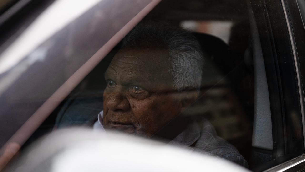 man in car