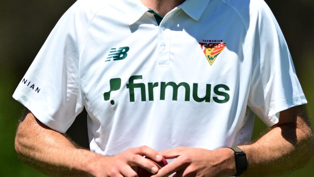 Shirt sponsors for Tasmania’s Sheffield Shield team Firmus