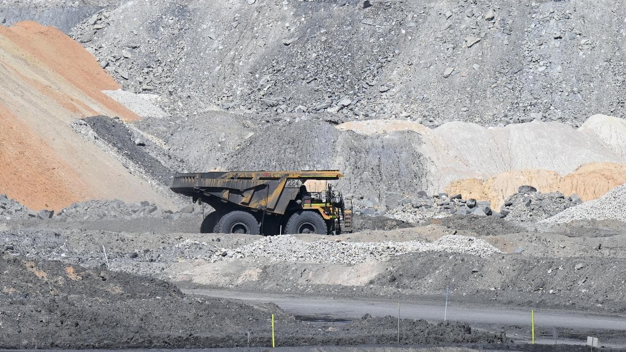 A coal hauler truck at Yancoal Australia Moolarben Coal Mine