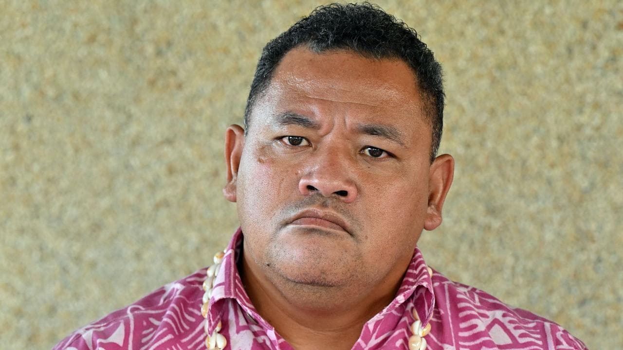 Tuvalu’s Minister for Climate Change Maina Talia