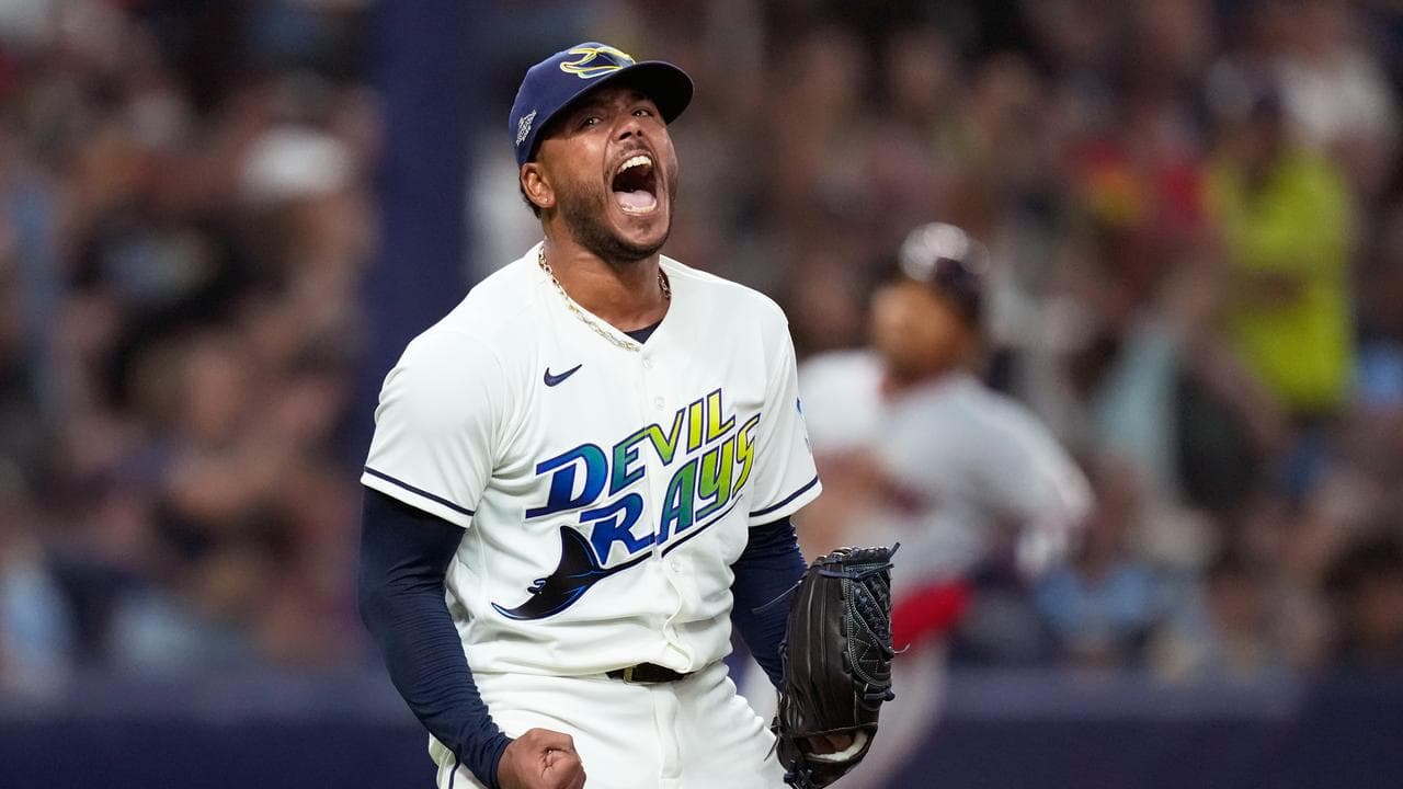 Tampa Bay Rays pitcher Freddy Peralta.