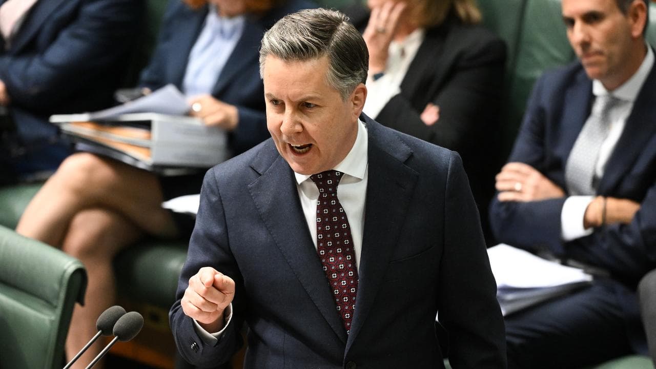 Mark Butler during Question Time in the House of Representatives.