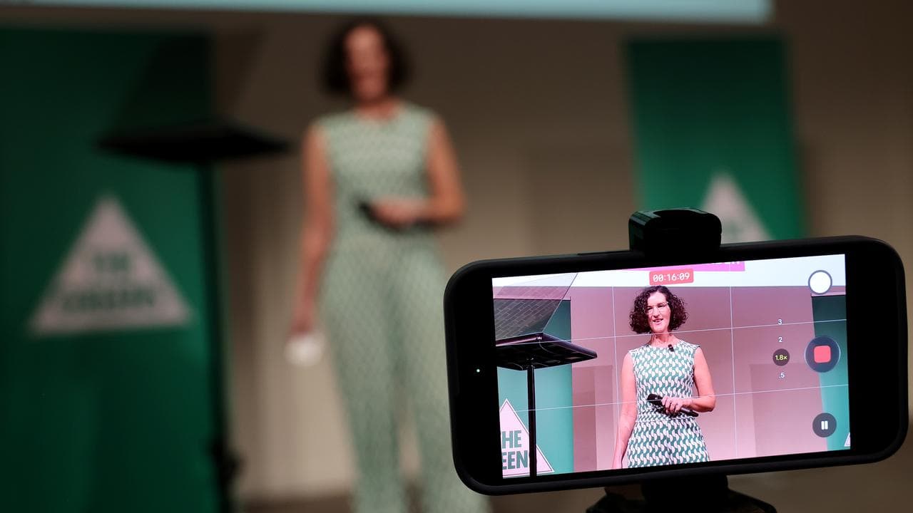 Greens leader Ellen Sandell