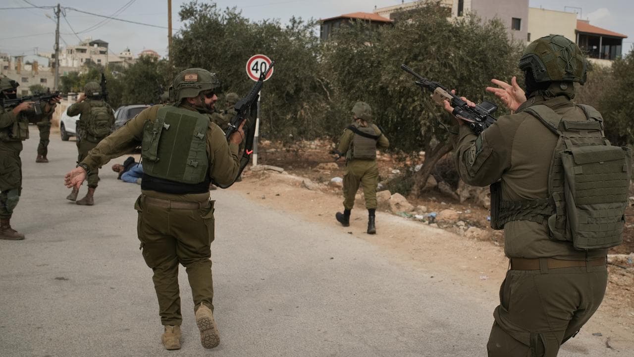 Israel Palestinians West Bank