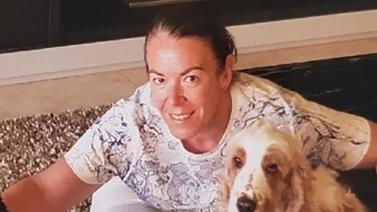 Caddick with dog