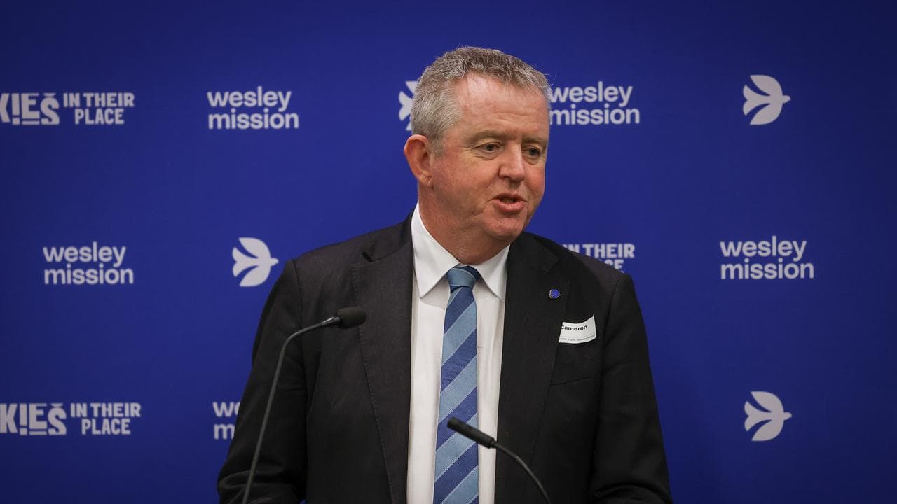 Wesley Mission boss Stu Cameron