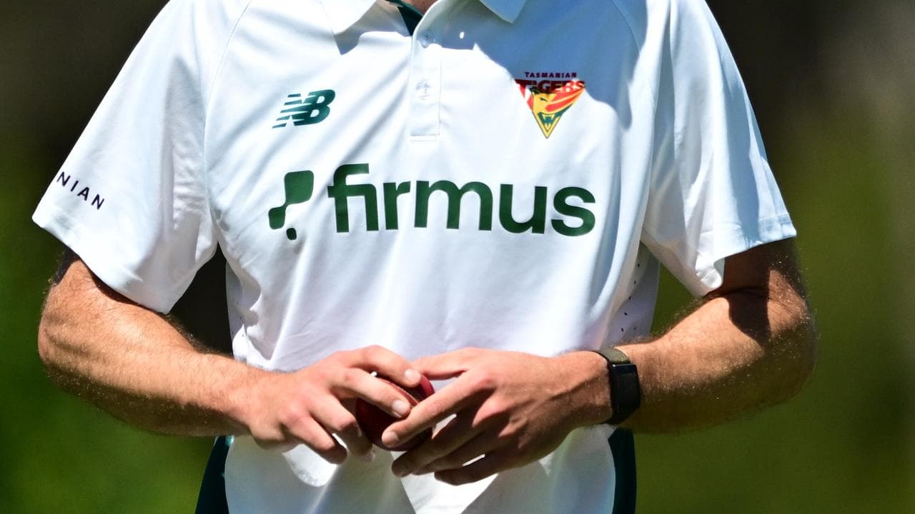 Shirt sponsors for Tasmania’s Sheffield Shield team Firmus