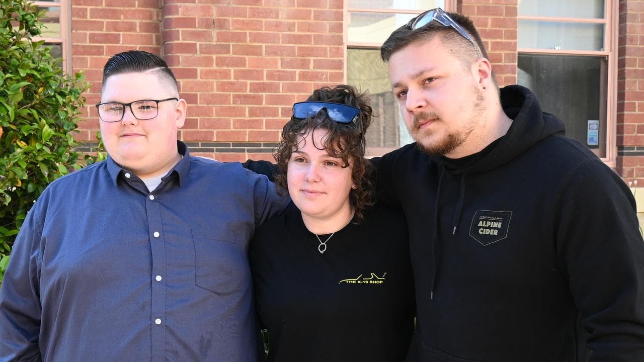 Cody Lepoidevin, Jacklyn Black and Jacob Evans