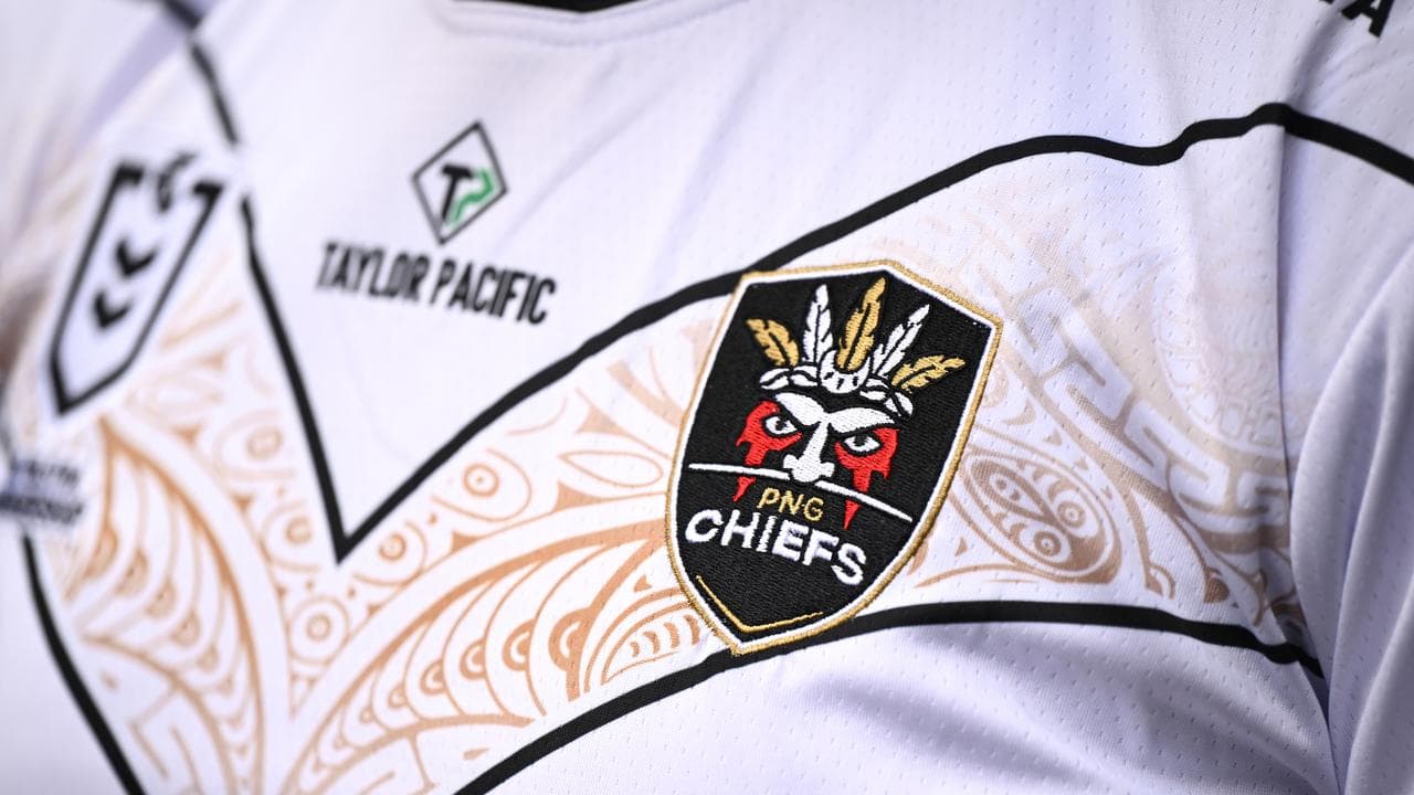 PNG Chiefs jersey and logo.