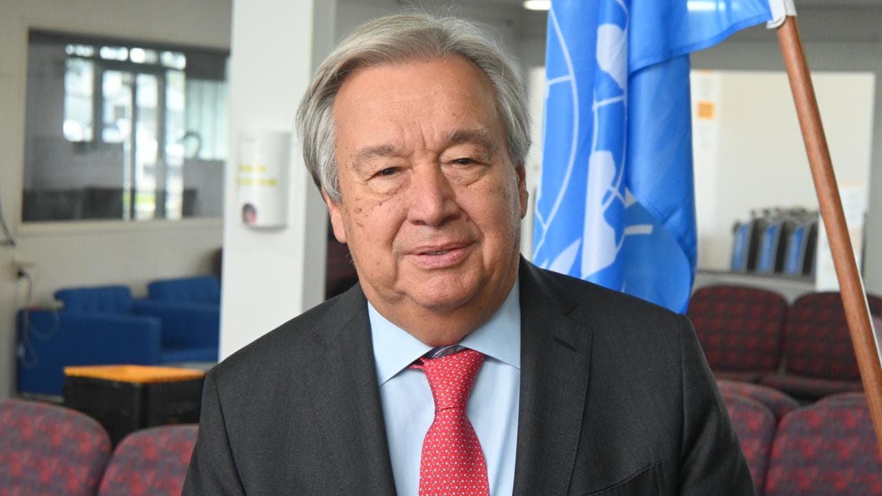 United Nations Secretary General Antonio Guterres