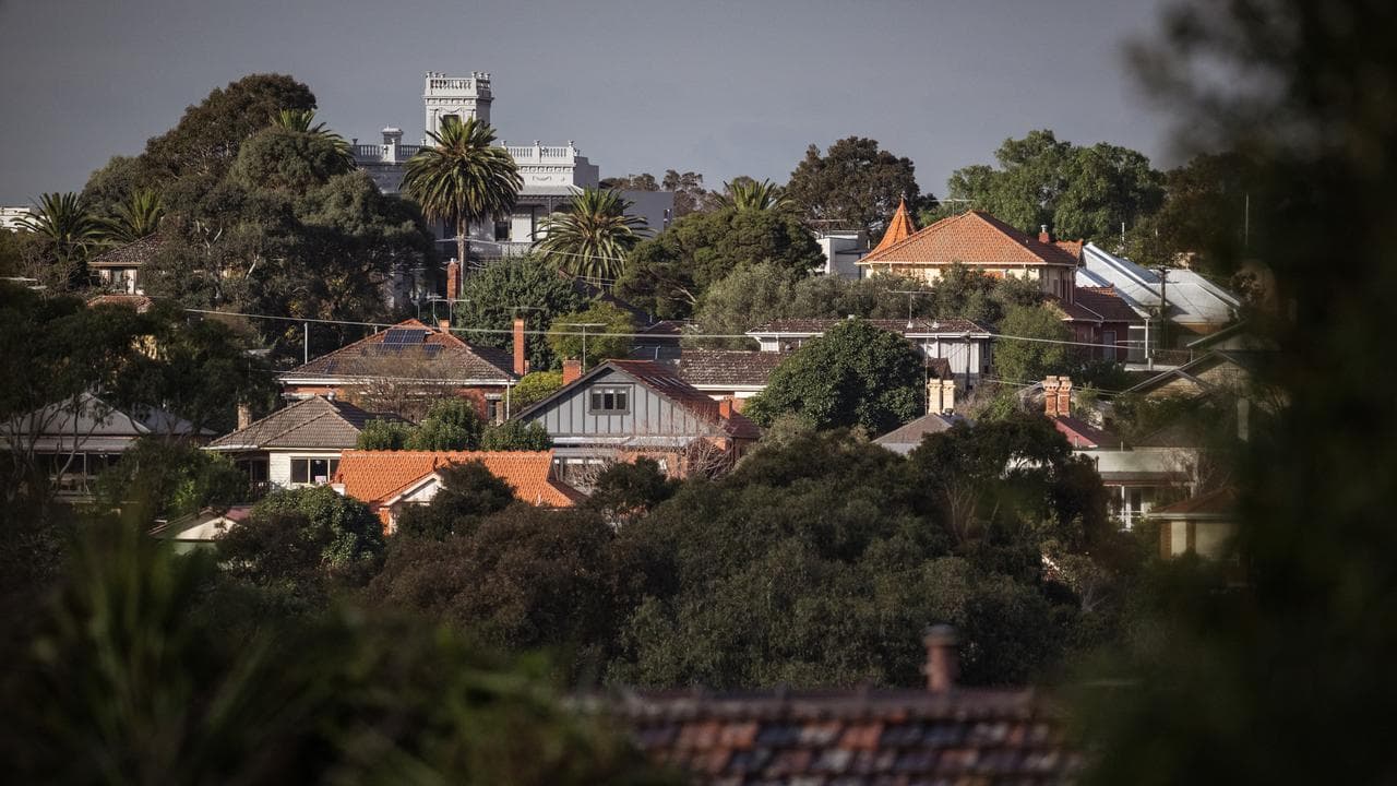 Housing in Melbourne (file image)