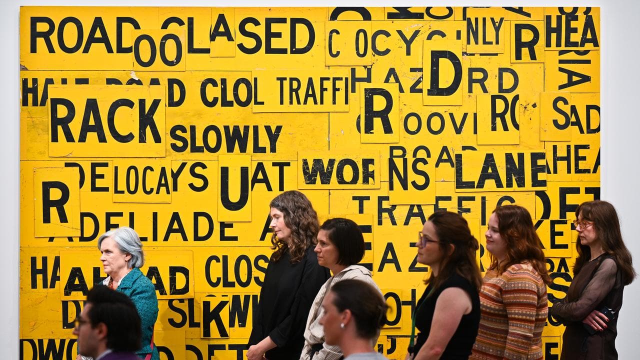 One of Rosalie Gascoigne's works