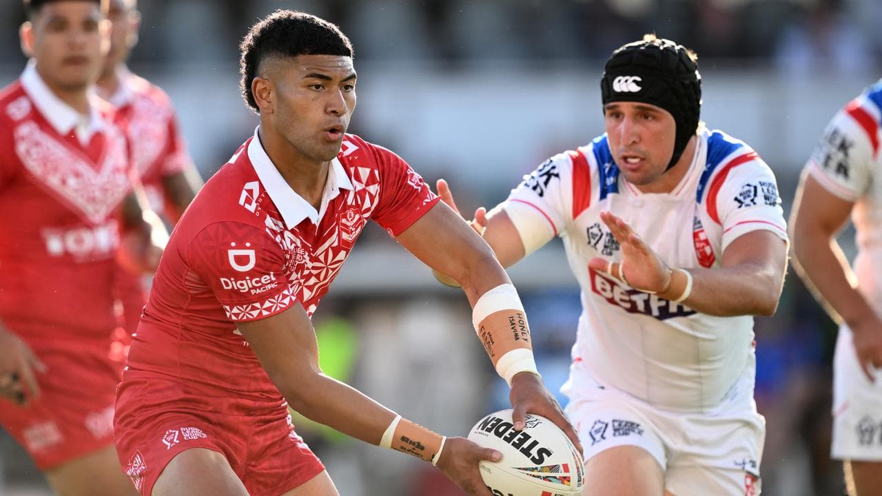 Tonga's Isaiya Katoa.