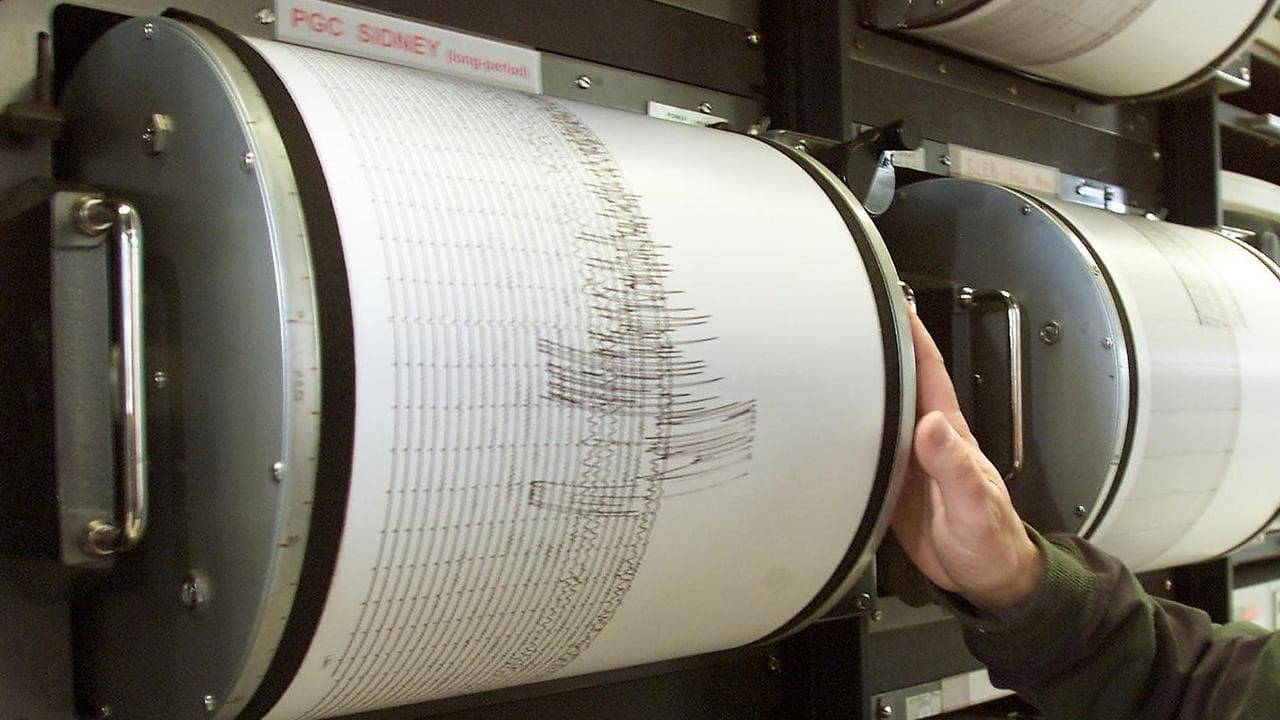 A seismograph