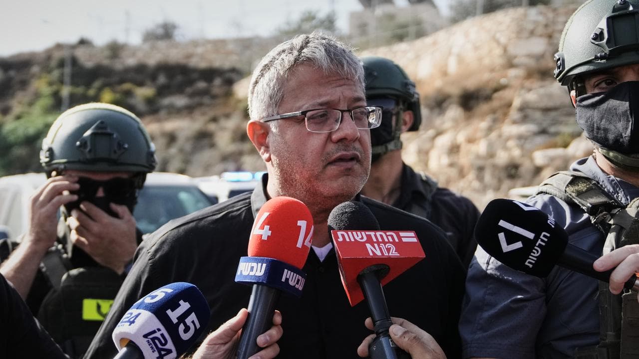 Israeli National Security Minister Itamar Ben-Gvir