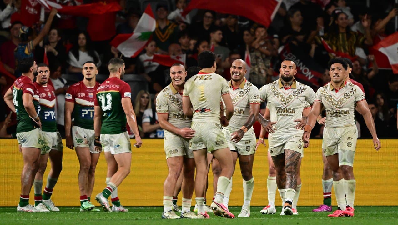 Lebanon v Tonga in RLWC
