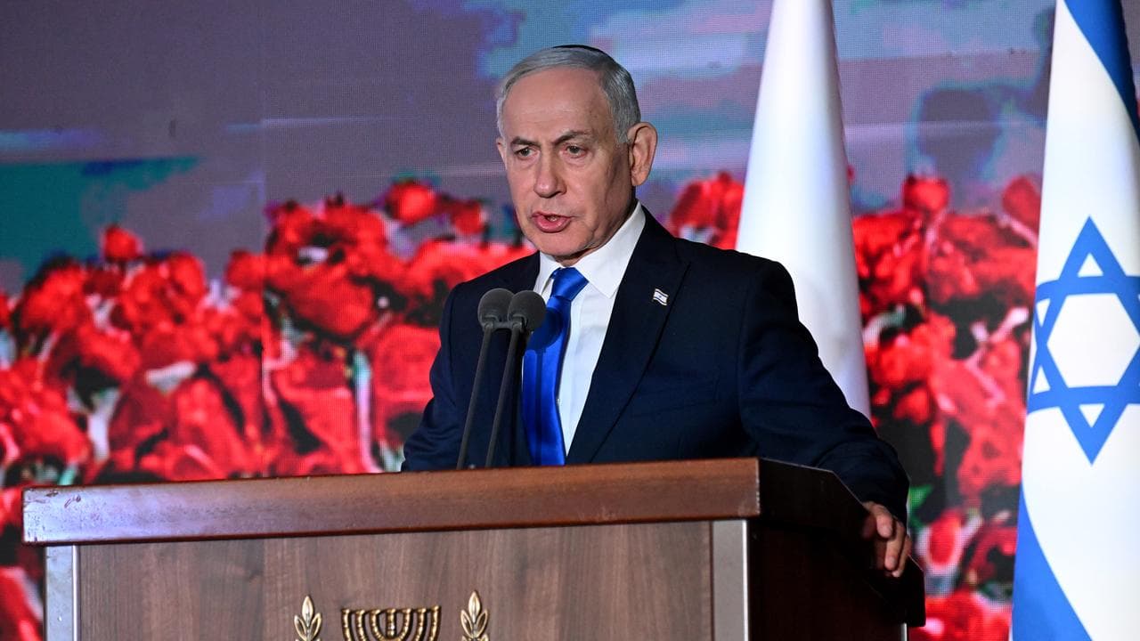 Israel's Prime Minister Benjamin Netanyahu