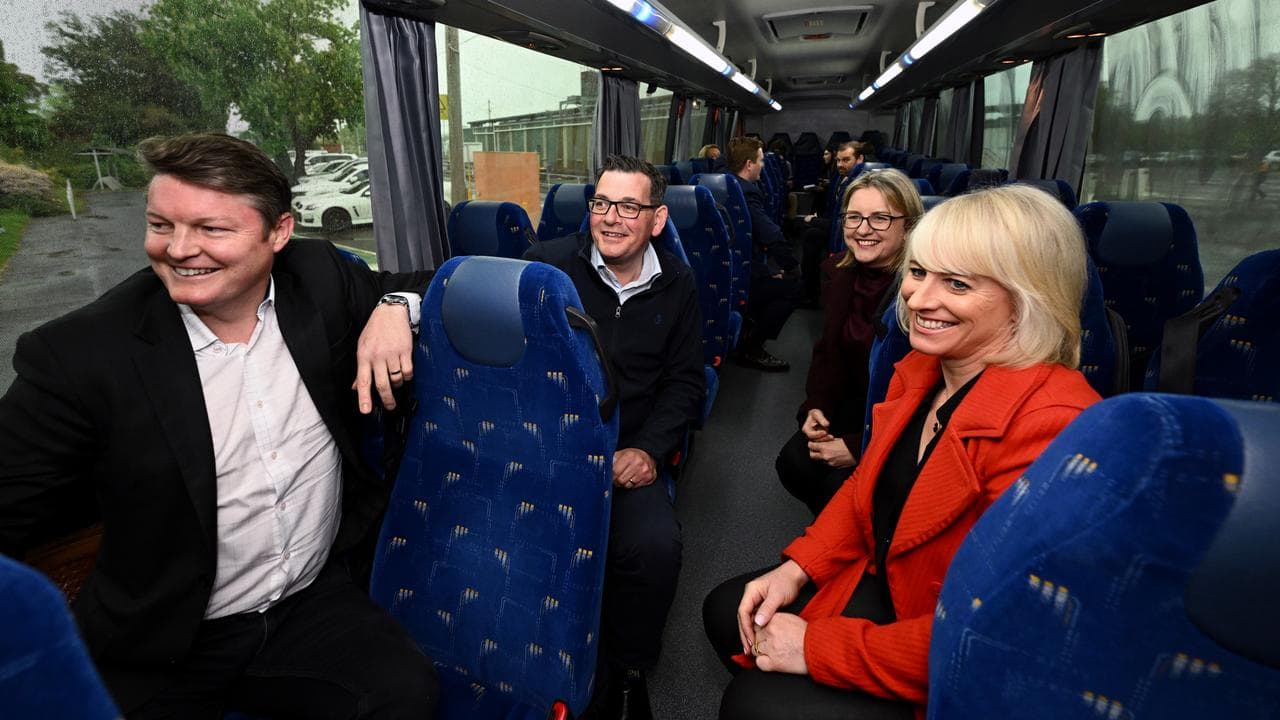 Labor's 2022 media bus