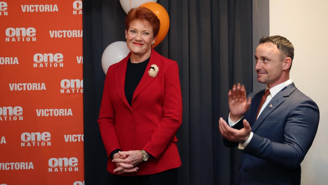 Pauline Hanson and Warren Pickering