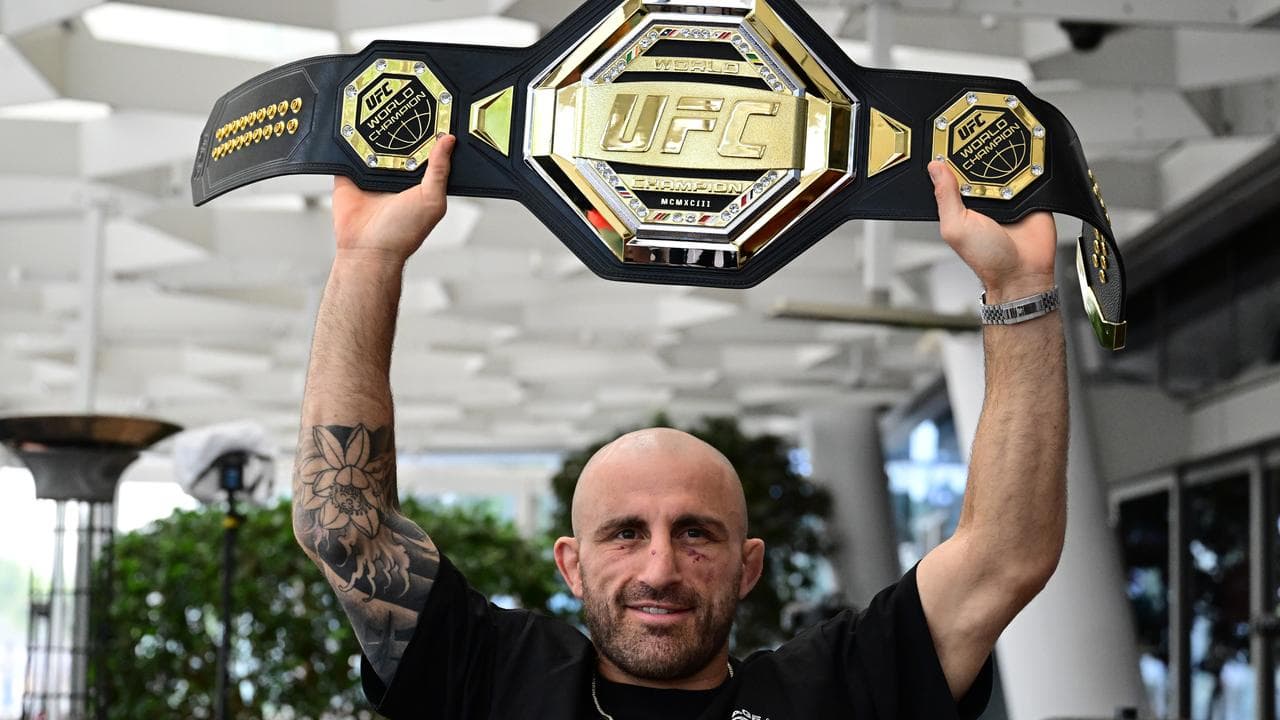 UFC featherweight champion Alexander Volkanovski