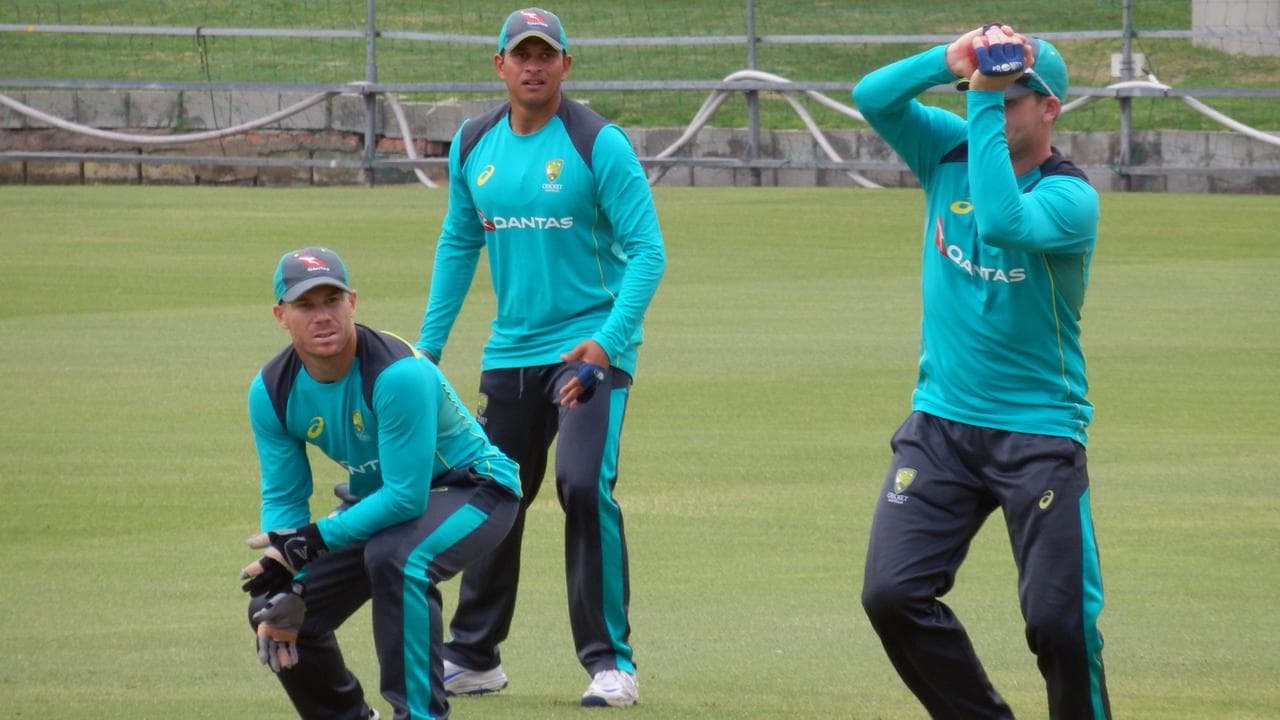 David Warner, Usman Khawaja and Steve Smith