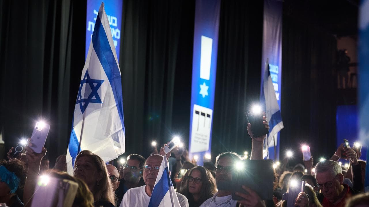 Gadi Eisenkot campaign rally