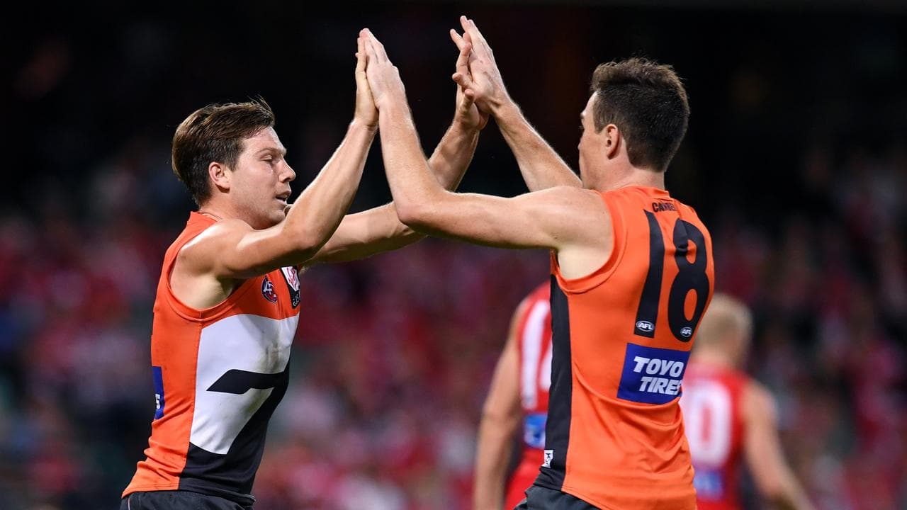 Toby Greene and Jeremy Cameron.