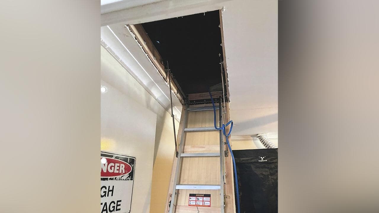 A loft modification found at the home of Jason Forbes (file image)