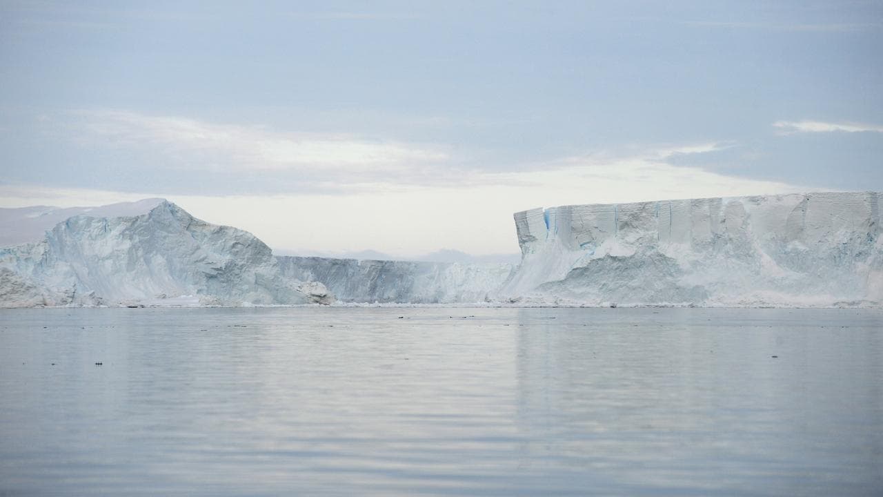 Icebergs near Mawson's Hut in Antarctica (file image)