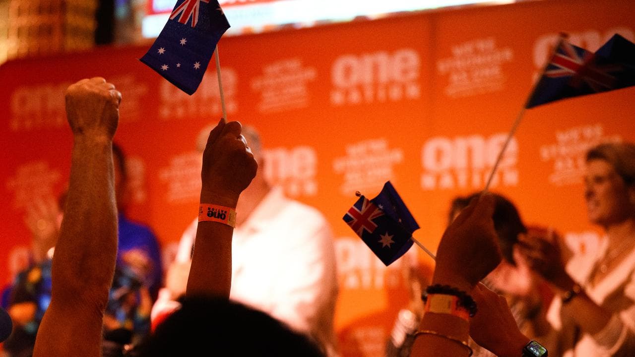 One Nation supporters