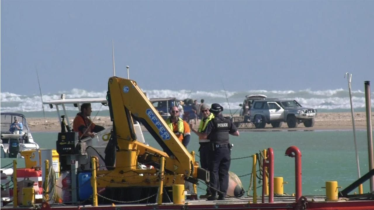Emergency services responding to the light plane cras