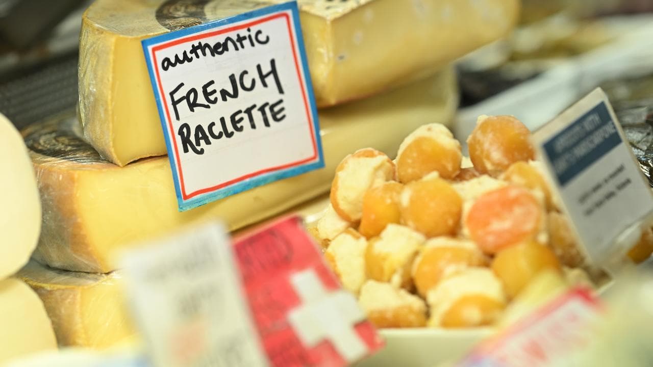 Cheese on sale (file image)