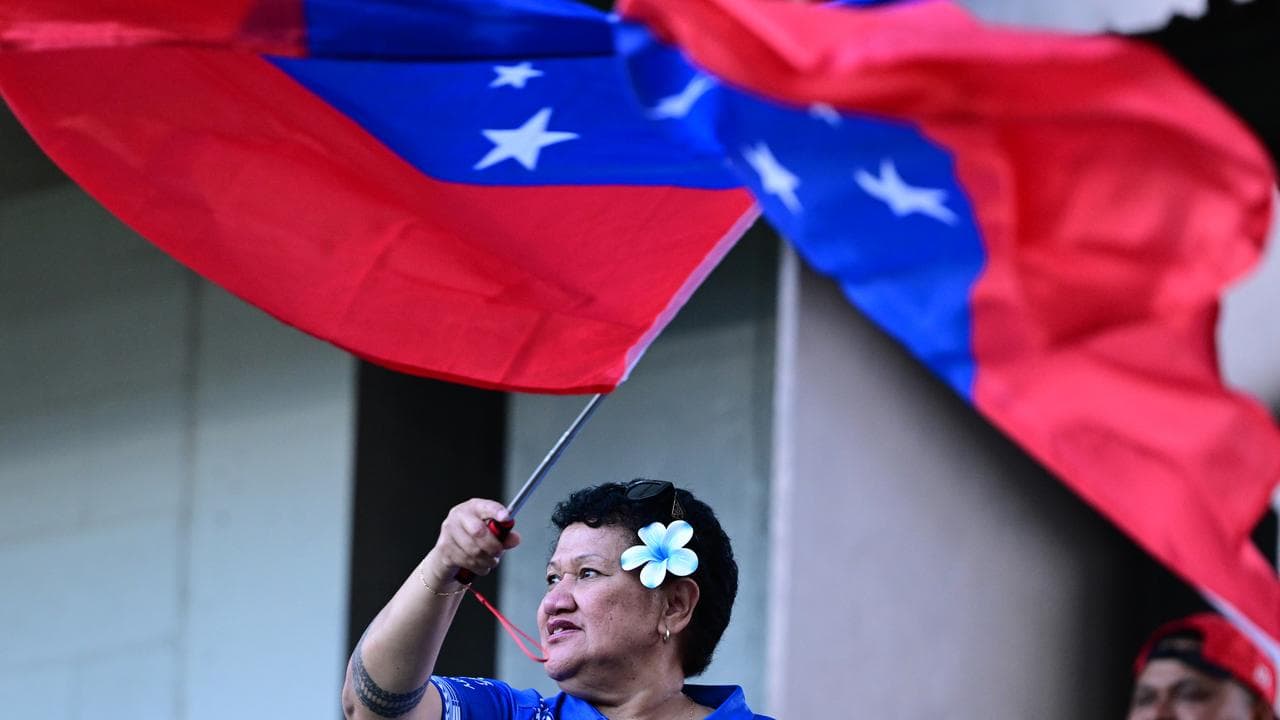 Samoan supporters