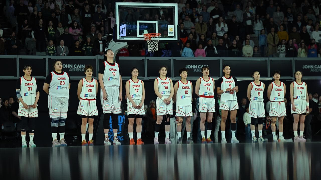 China's women's basketball team