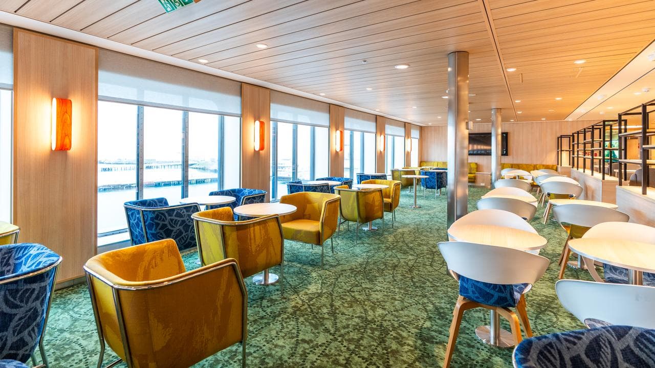 A dining area on one of the new vessels (file image)