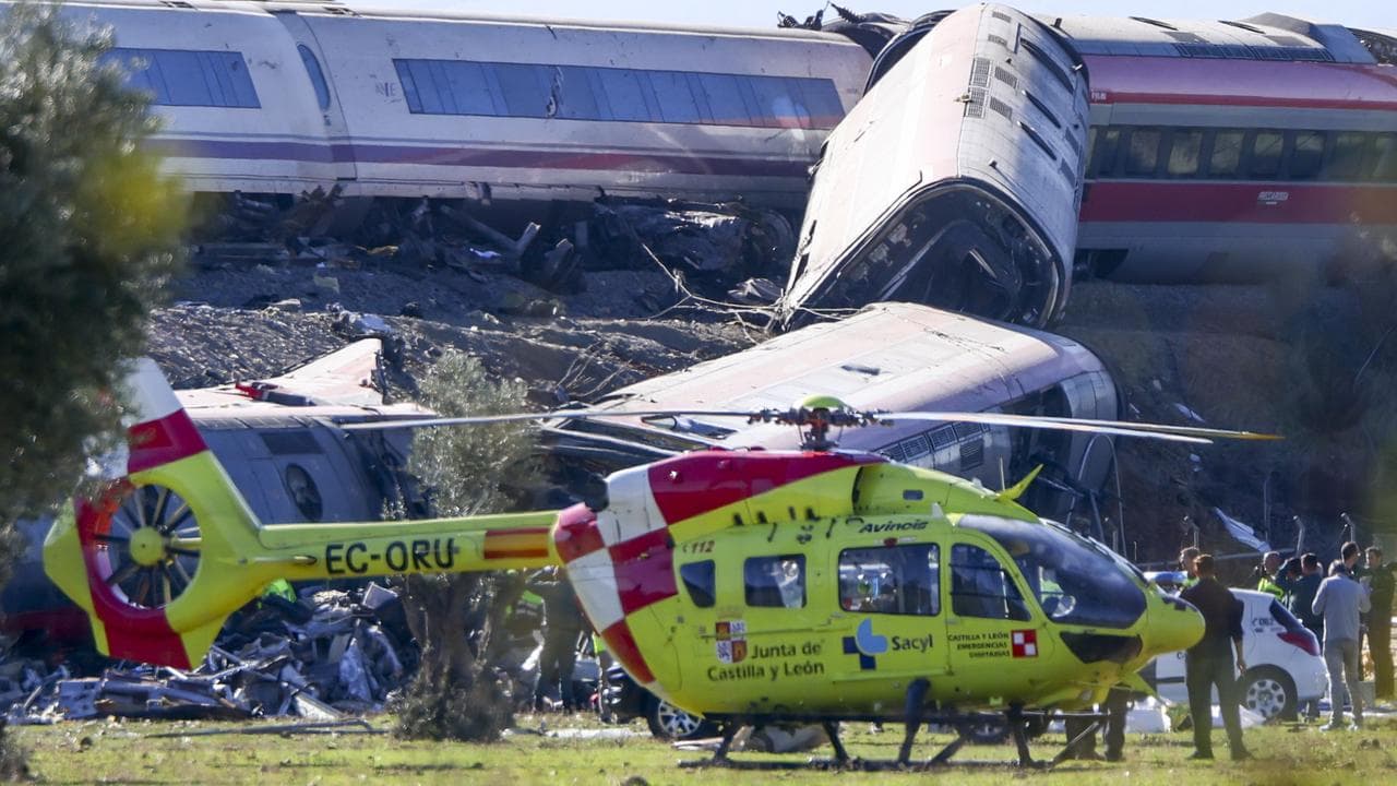 Spain rail crash