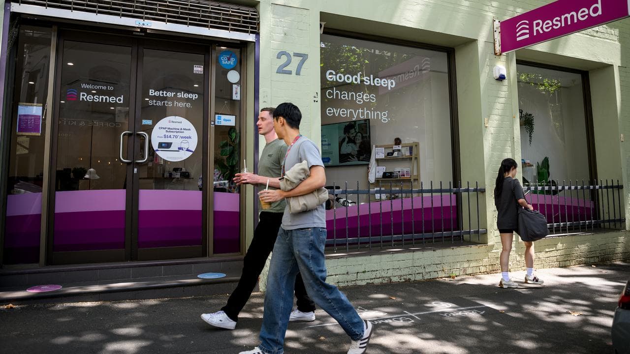 A ResMed clinic in Sydney (file image)