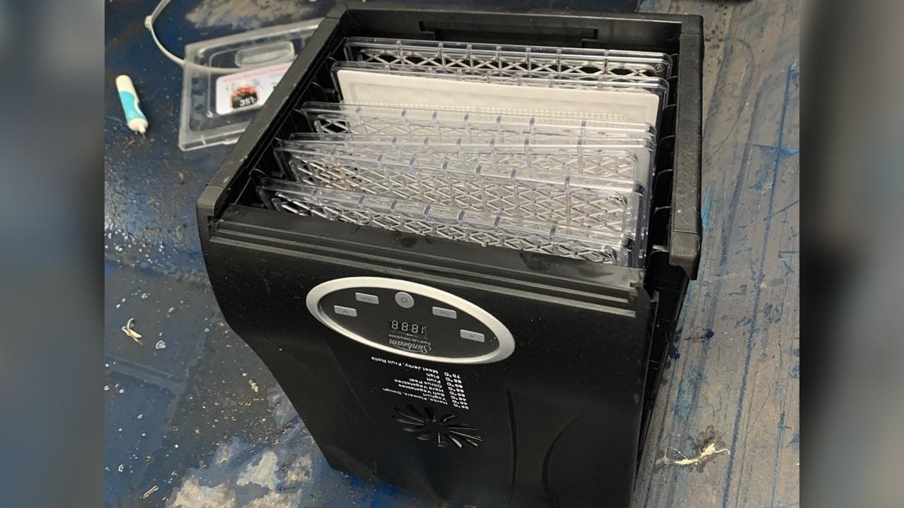 dehydrator at dump