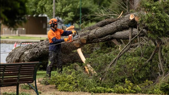 Thunderstorm warning threatens large hail, wind, rain