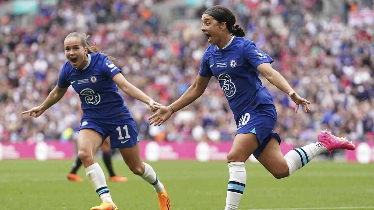 Sam Kerr "on road to recovery" as Chelsea hit Cup trail