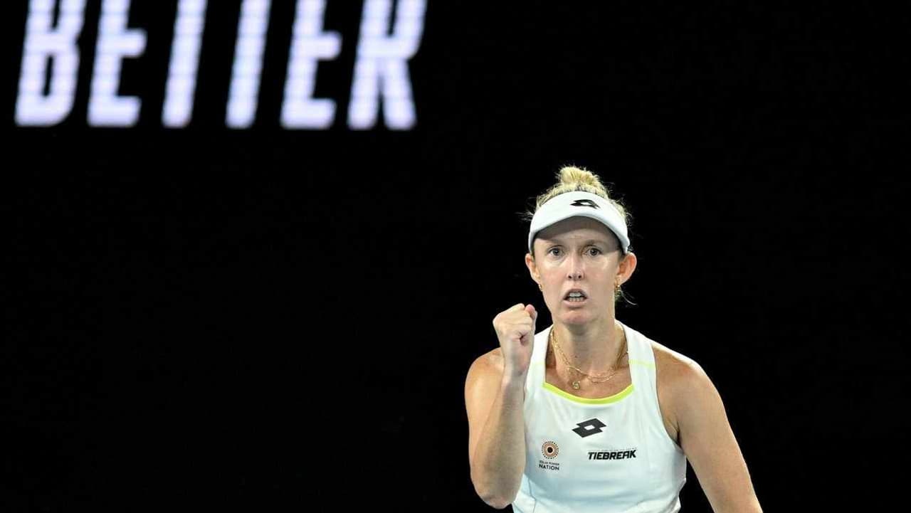 Hunter survives scare to keep Open doubles dream alive