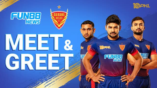 Fun88 Unveils Dabang Delhi Kabaddi Meet & Greet - A First in the Industry