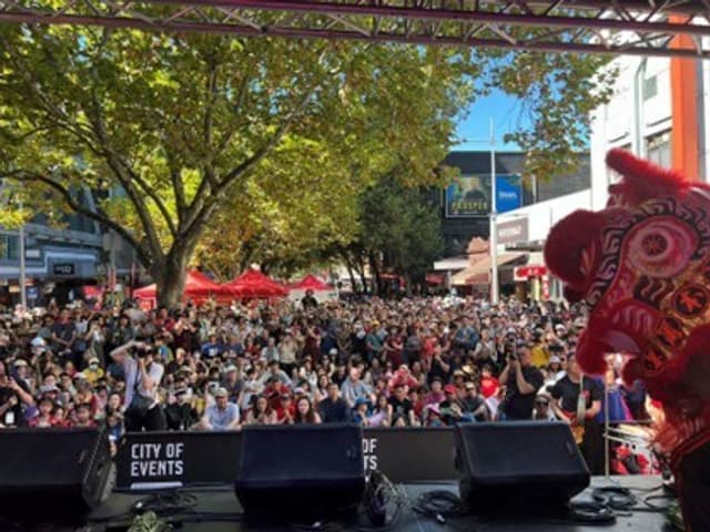 Record Hits: Chinese Lunar New Year Celebration in Melbourne's Chinatown
