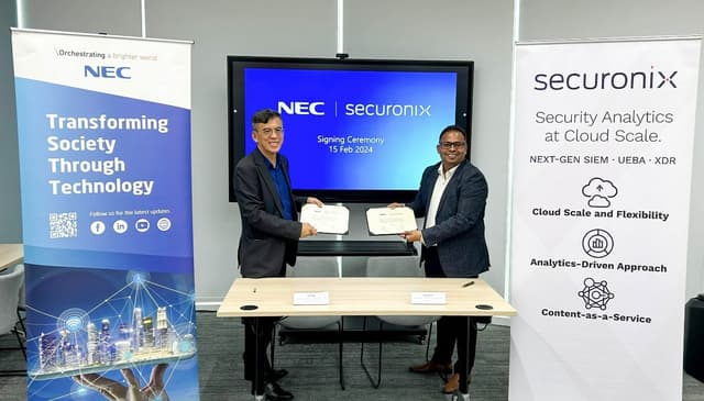 NEC and Securonix Forge Strategic Alliance to Strengthen Advanced Cyber Defence Solutions