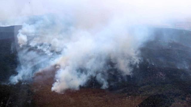 Scramble to set up camp ahead of extreme fire danger