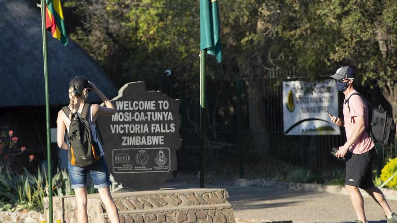 Australian tourist missing in Zimbabwe's Victoria Falls