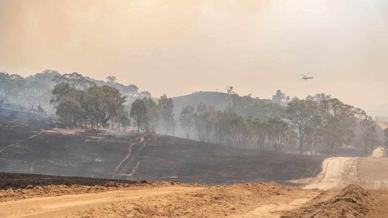 Crews keeping watch over fire ahead of more danger