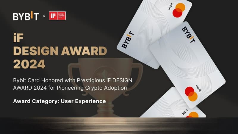 Bybit Card Honored with Prestigious iF DESIGN AWARD…