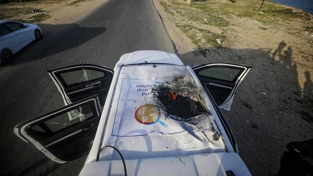 Israel says Israeli strike unintentionally hit aid team