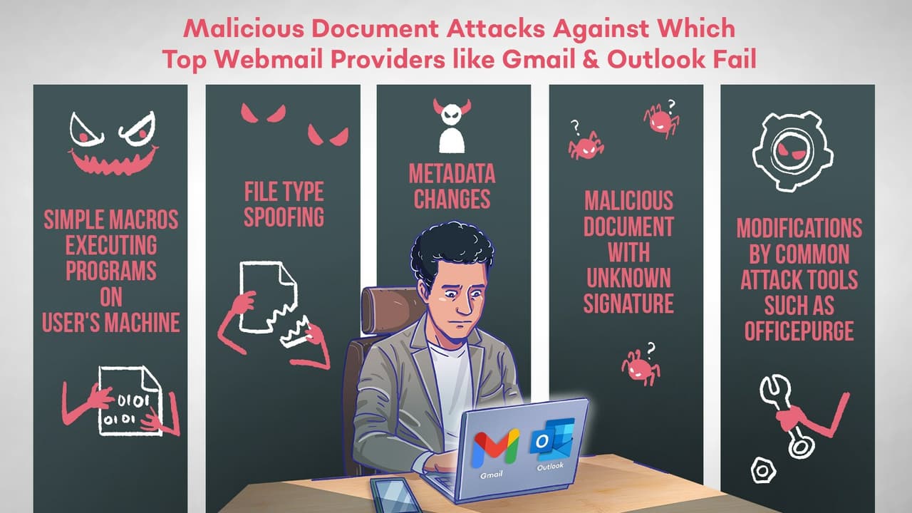 SquareX Uncovers Critical Vulnerabilities in Malicious Document Detection Among Top Webmail Providers Like Gmail, Outlook